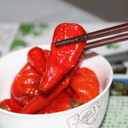 红椒如何制作咸菜