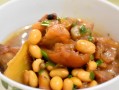 黄豆炖炖猪蹄怎么做