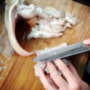  如何手工切猪耳朵「猪耳朵的切法刀工」