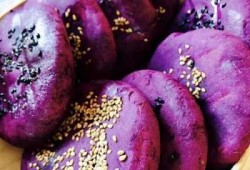紫薯饼如何保持原色