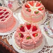 如何制作粉红色的蛋糕（粉红色蛋糕图片少女心）