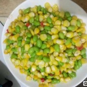 玉米粒青豆如何配菜
