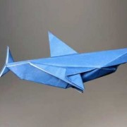 用纸做大鲨鱼