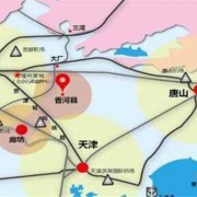北京香河位置图
