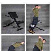 健身平板凳的用法-平行挺身健身椅子叫什么