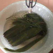 煮干粽子叶子绿的窍门