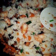 如何做虾子饭_虾子米饭