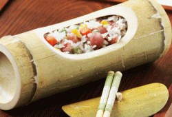竹筒饭如何清理竹筒,竹筒饭如何清理竹筒的污渍 