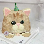 如何做成猫咪的蛋糕图片