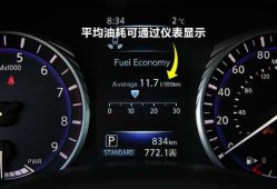 车上显示的平均油耗 汽车平均油耗的符号